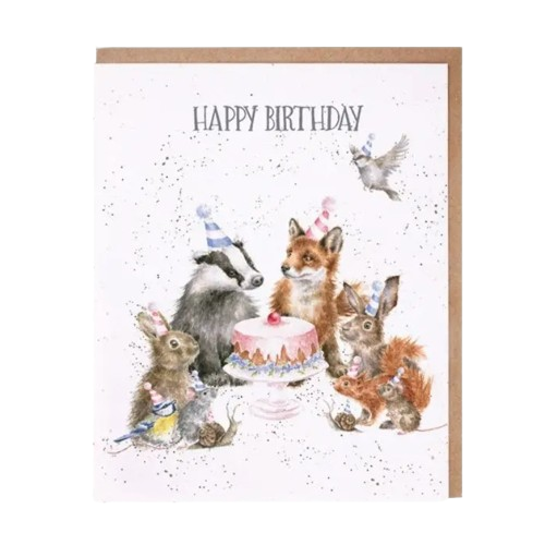 Greeting Card - Woodland Party