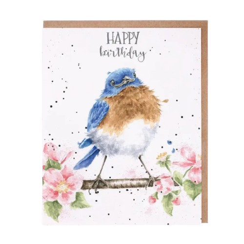Greeting Card - The Bluebird's Song