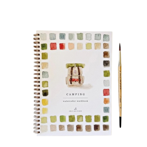 Watercolor Workbook - Camping