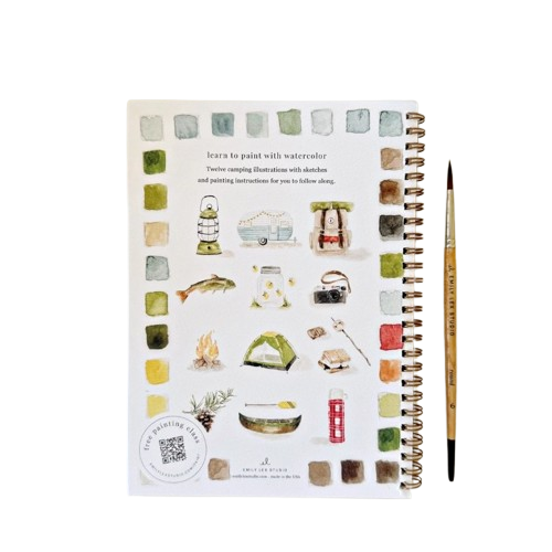Watercolor Workbook - Camping