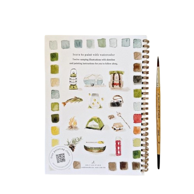 Watercolor Workbook - Camping