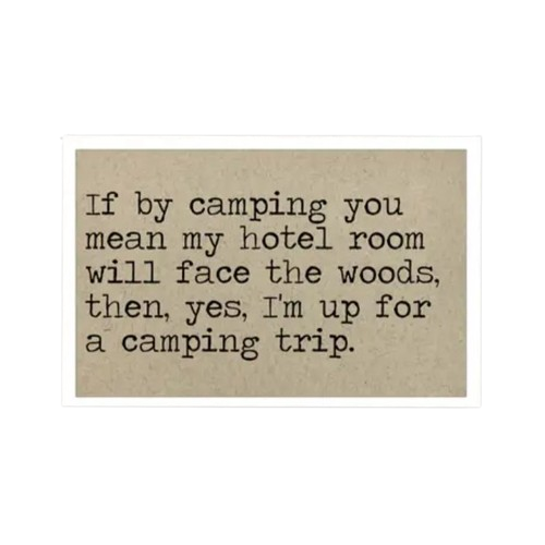 Magnet - Camping Trip