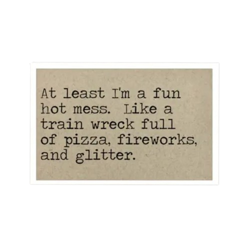 Magnet - Fun Hot Mess