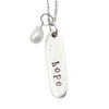 "Hope" Necklace, silver