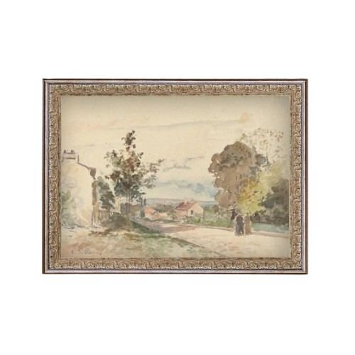 Framed French Landscape Print