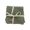 Cotton Dish Cloths, green