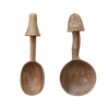 Wooden Spoon with Mushroom Handle
