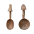 Wooden Spoon with Mushroom Handle