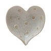 Stoneware Heart Dish