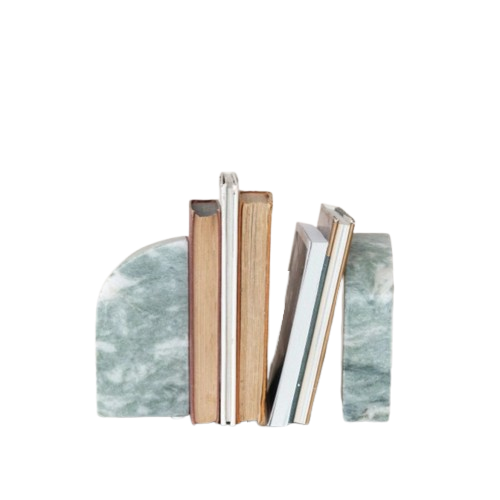 Marble Bookends