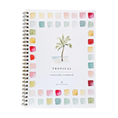 Watercolor Workbook - Tropical