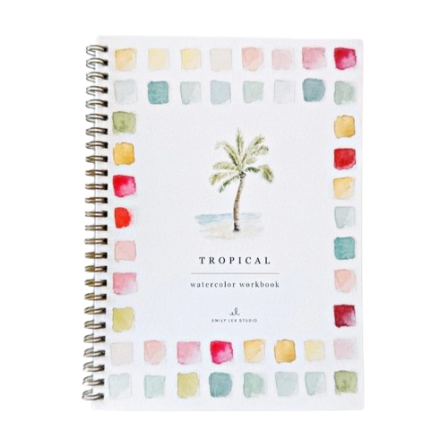 Watercolor Workbook - Tropical