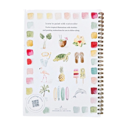Watercolor Workbook - Tropical