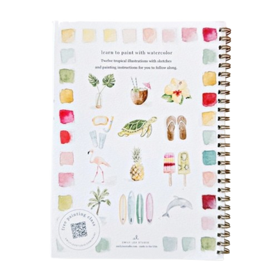 Watercolor Workbook - Tropical