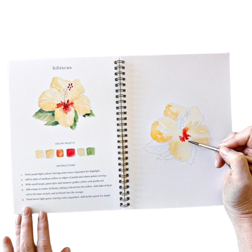 Watercolor Workbook - Tropical