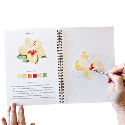 Watercolor Workbook - Tropical