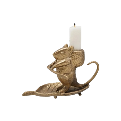 Metal Mouse Taper Holder