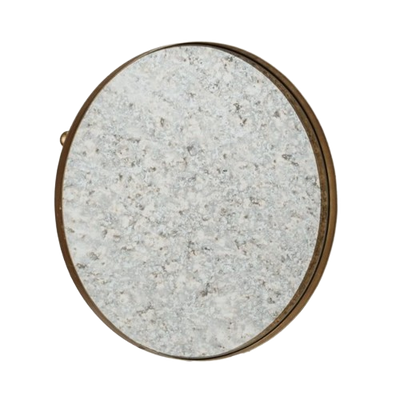 Metal Footed Mirror Tray