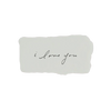Tiny Note - I Love You