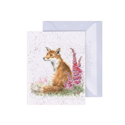 Gift Enclosure Card - Foxgloves