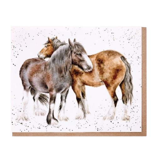 Greeting Card - Side By Side