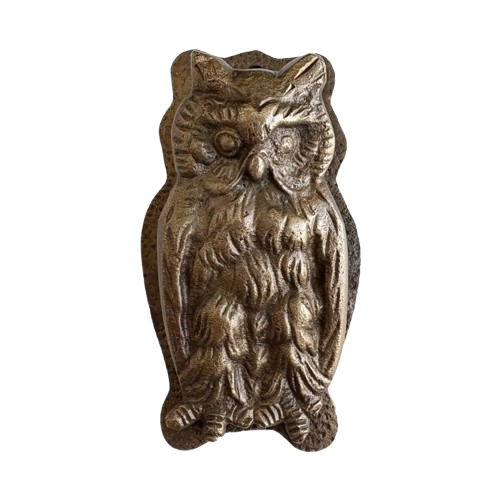 Brass Owl Clip
