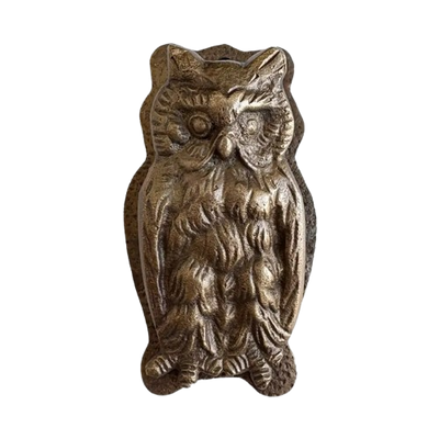 Brass Owl Clip