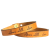 Leather Bracelet - Above All... Love