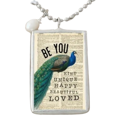 Literary Quote Necklace - Be You
