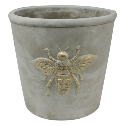 Cement Bee Pot