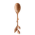 Wooden Spoon with Leaf Handle