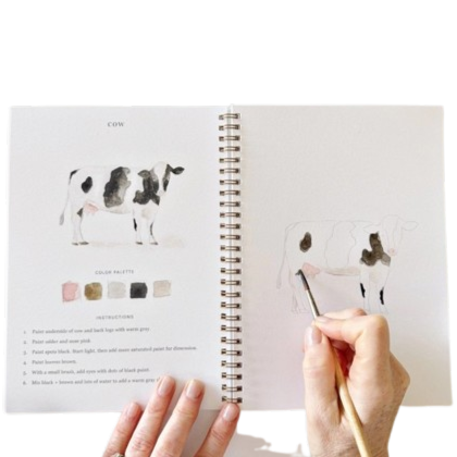 Watercolor Workbook - Farm
