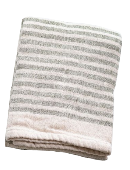 Striped Towel, olive