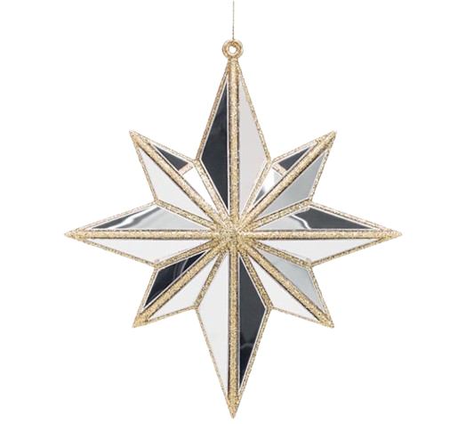 Mirrored Star Ornament