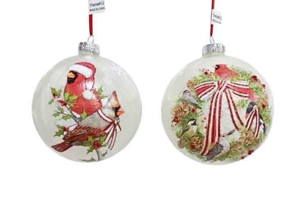 Cardinal Wreath Ornament