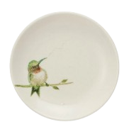 Stoneware Bird Dish