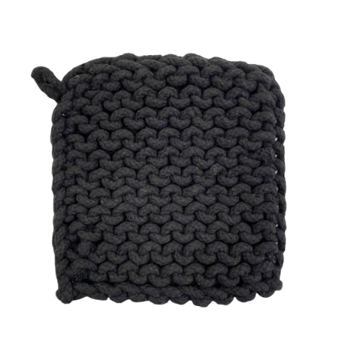 Crocheted Pot Holder, modern