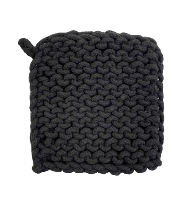 Crocheted Pot Holder, modern