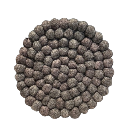 Wool Felt Ball Pot Holder