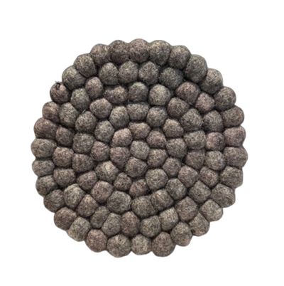 Wool Felt Ball Pot Holder