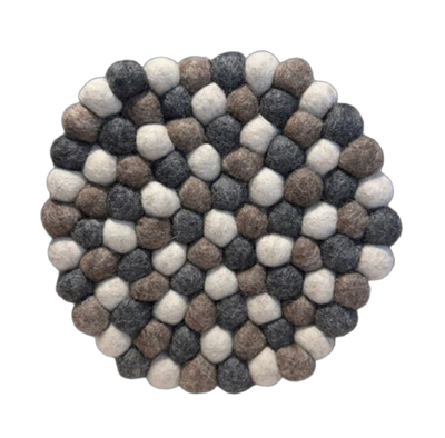 Wool Felt Ball Pot Holder