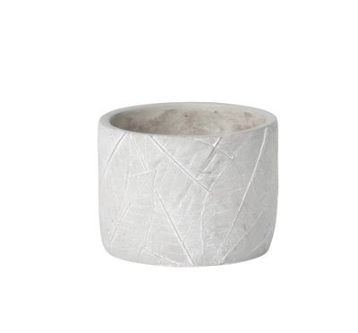 Leaf Embossed Pot