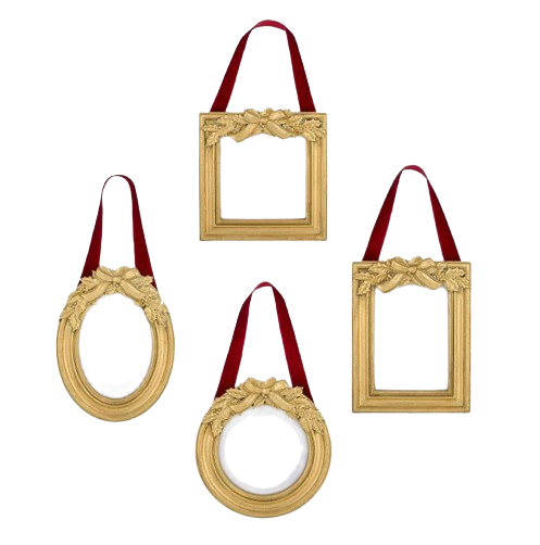 *Gold Frame Ornament