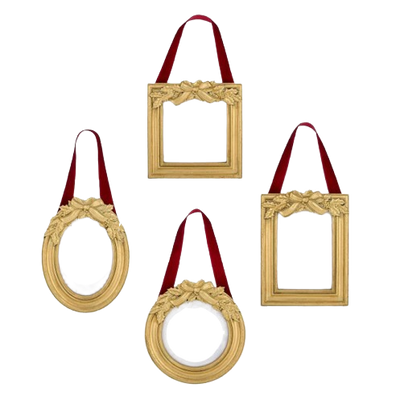 *Gold Frame Ornament