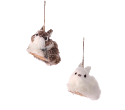 Winter Rabbit Ornament