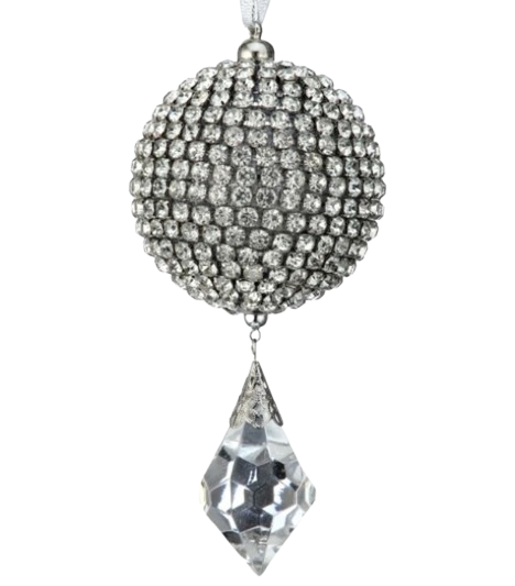 Diamond Ball with Jewel Ornament