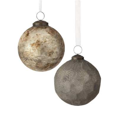 Mercury Glass Art Ornament