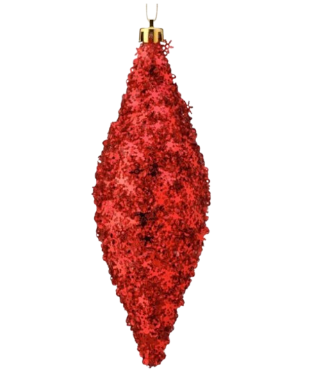 Red Metallic Ornament