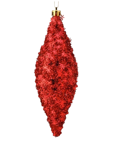 Red Metallic Ornament