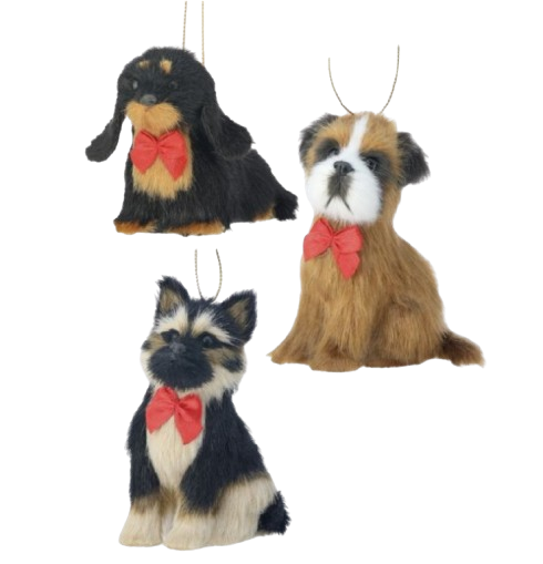 Holiday Dog Ornament